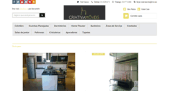 Desktop Screenshot of criativamoveisrs.com.br